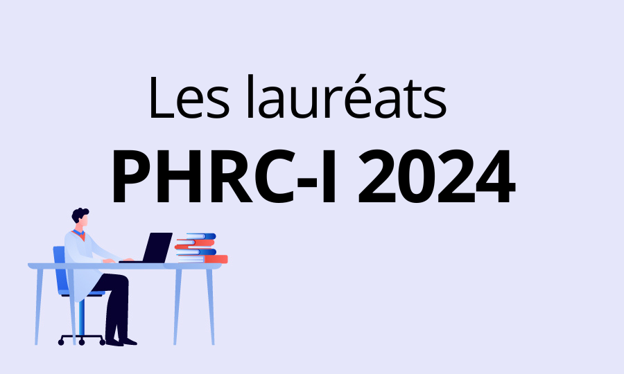 Lauréats PHRC-I 2024 Lauréats PHRC-I 2024